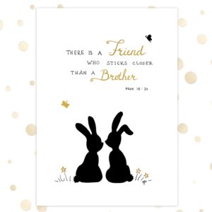 Poster A4 'There is a Friend' - MA36210 - Posters A4 bij MajesticAlly
