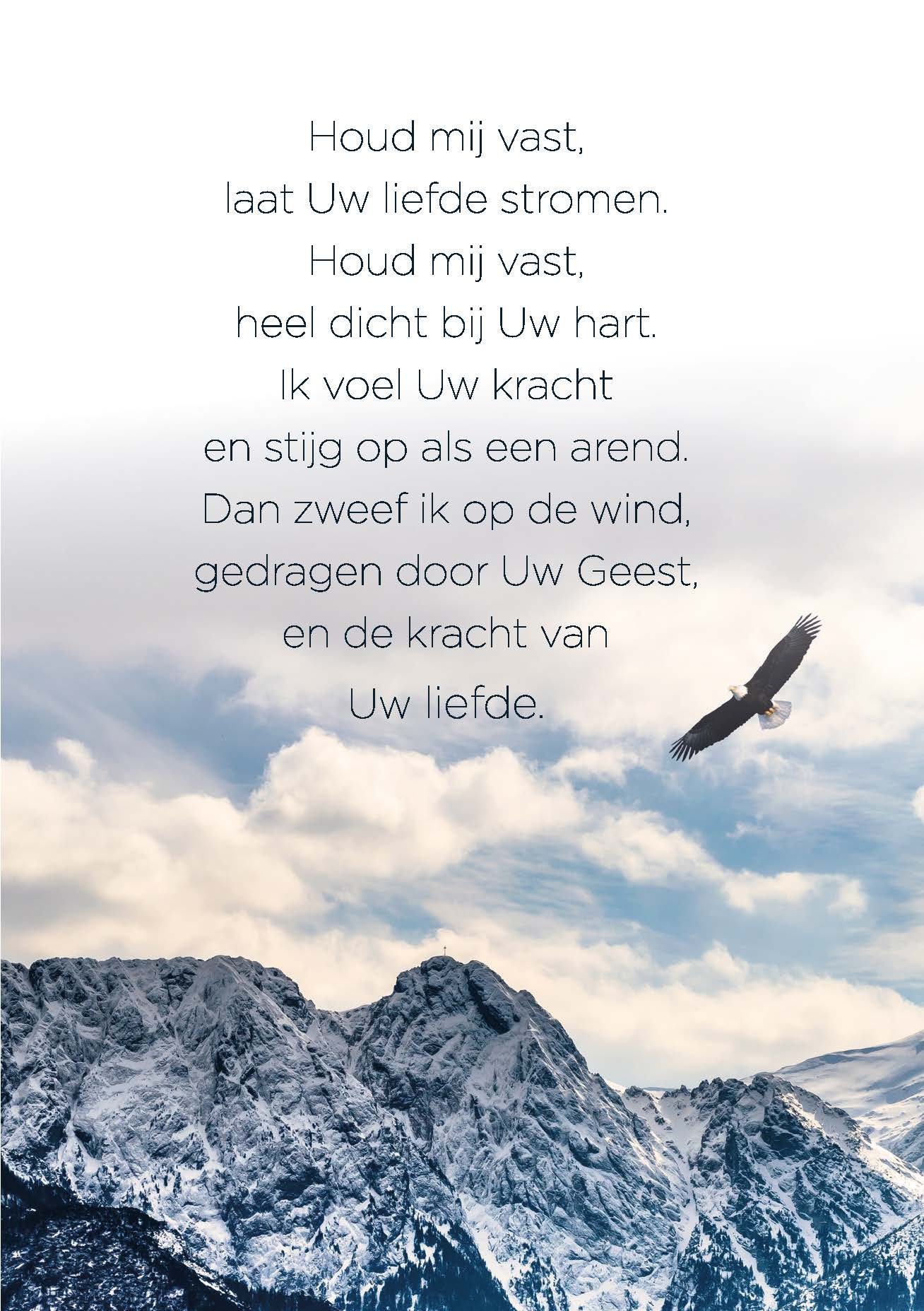 images Poster A4 Houd mij vast - Opwekking 488 - 552641P - Posters bij MajesticAlly