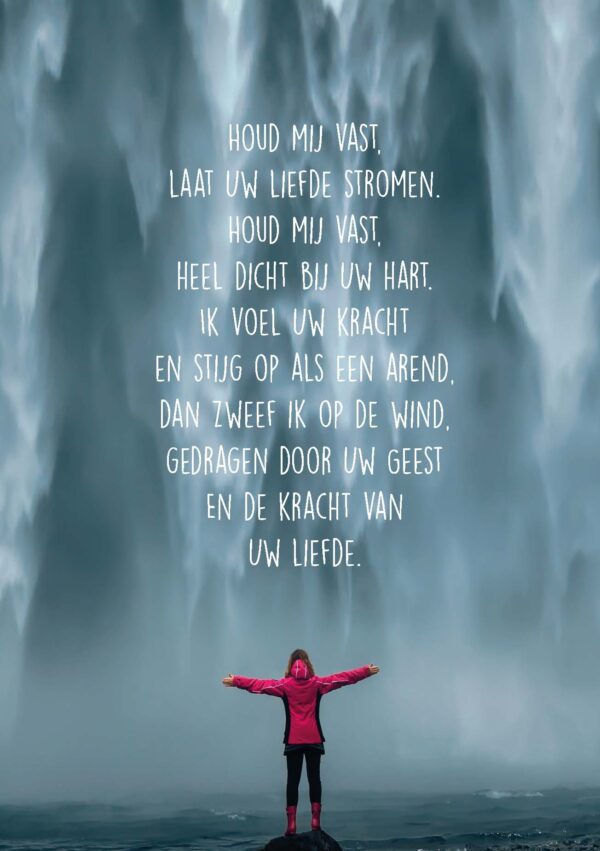 Poster A4 Houd mij vast - Opwekking 488 - 552680P - Posters bij MajesticAlly