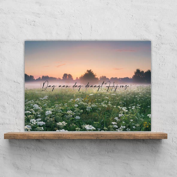 images Plexiglas A3 'Dag aan dag' - MA39503 - Cadeauborden bij MajesticAlly