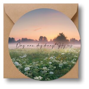 Cirkelcadeau 'Dag aan dag' - MA39604 - Cadeauborden bij MajesticAlly