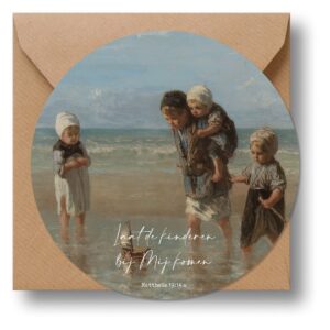 Cirkelcadeau 'Kinderen der zee' - MA39607 - Cadeauborden bij MajesticAlly