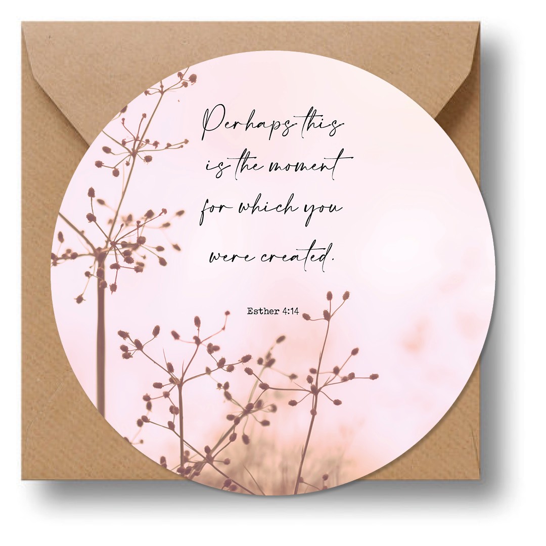 images Cirkelcadeau 'Perhaps this is the moment' - MA39634 - Cadeauborden bij MajesticAlly