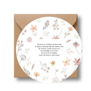 Cirkelcadeau 'Hij kent je verdriet' - MA39662 - Moederdag bij MajesticAlly