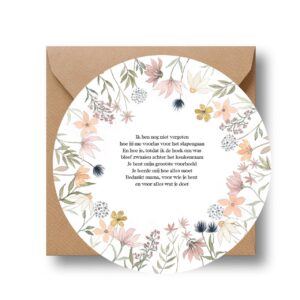 Cirkelcadeau 'Ik ben nog niet vergeten' - MA39655 - Moederdag bij MajesticAlly