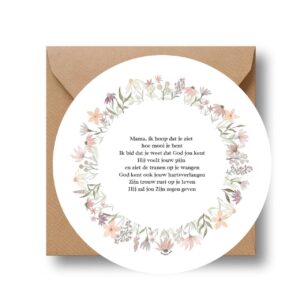 Cirkelcadeau 'Mama, ik hoop dat' - MA39652 - Moederdag bij MajesticAlly
