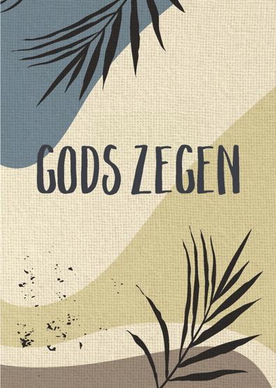 Wenskaart 'Gods zegen' - MA43020 - Courage bij MajesticAlly