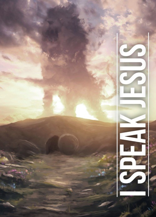 Poster 50x70 I speak Jesus - MA48401 - Posters XL bij MajesticAlly