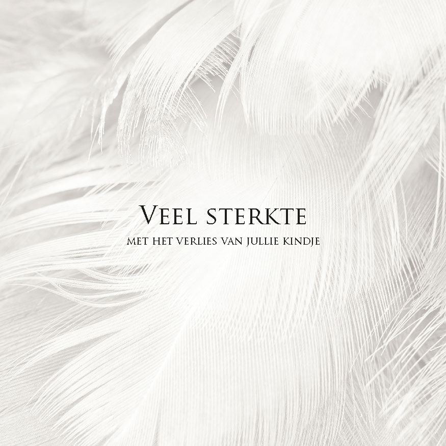 MA34131 - Vierkante wenskaart 'Veel sterkte - verlies kindje' MA34131 - Vierkante wenskaart 'Veel sterkte - verlies kindje'