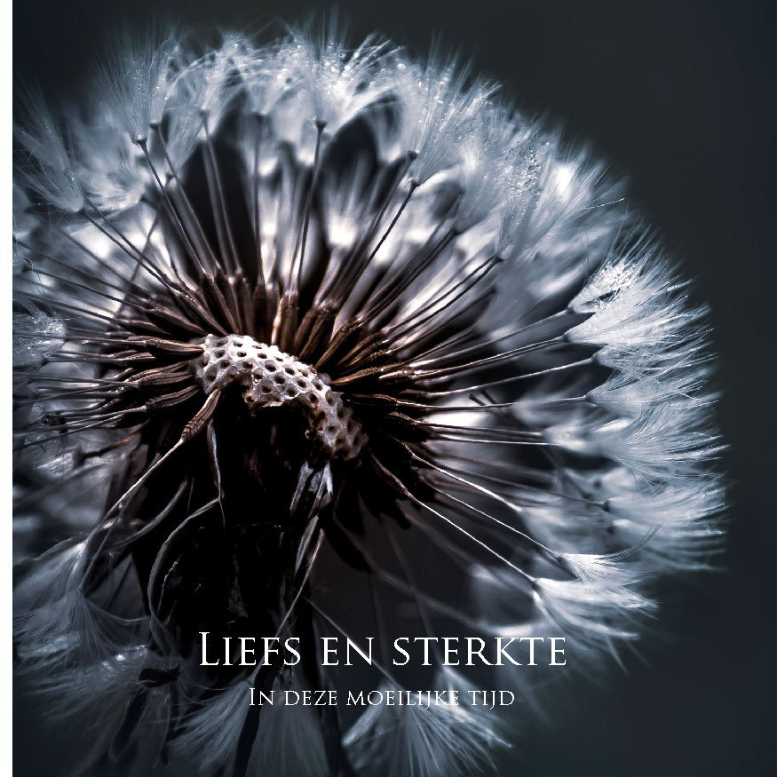 MA34134 - Vierkante wenskaart 'Liefs en sterkte' MA34134 - Vierkante wenskaart 'Liefs en sterkte'