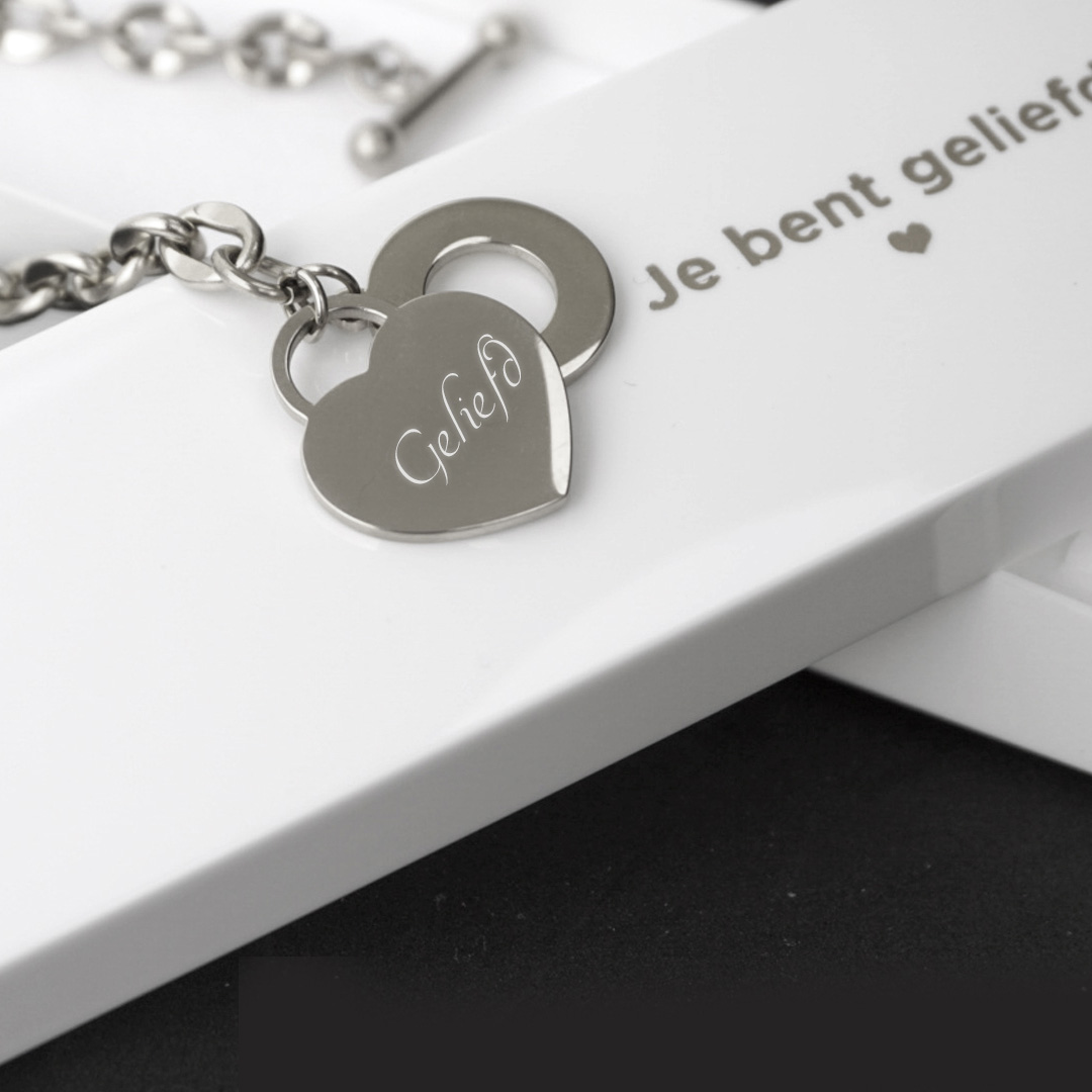 MA24148 - Armband 'Geliefd' - Zilver MA24148 - Armband 'Geliefd' - Zilver