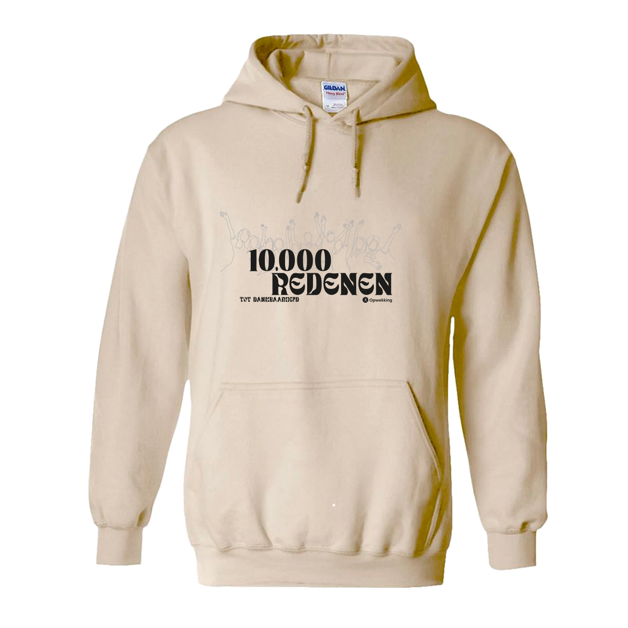 Hoodie 10.000 redenen Beige Hoodie 10.000 redenen Beige