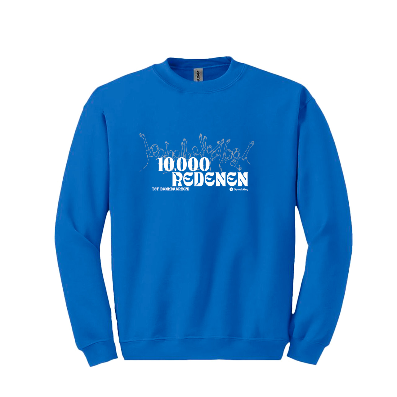 Trui 10.000 redenen Blauw Trui 10.000 redenen Blauw