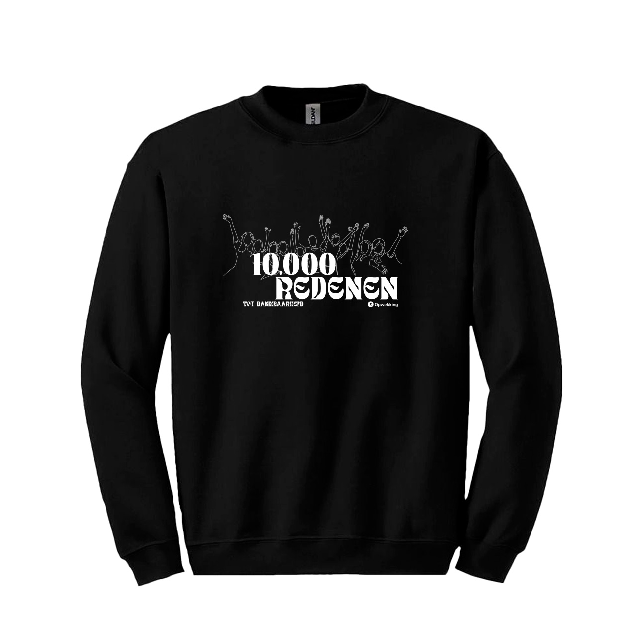 Trui 10.000 redenen Zwart Trui 10.000 redenen Zwart