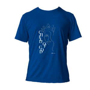 T-shirt Child of God Blauw