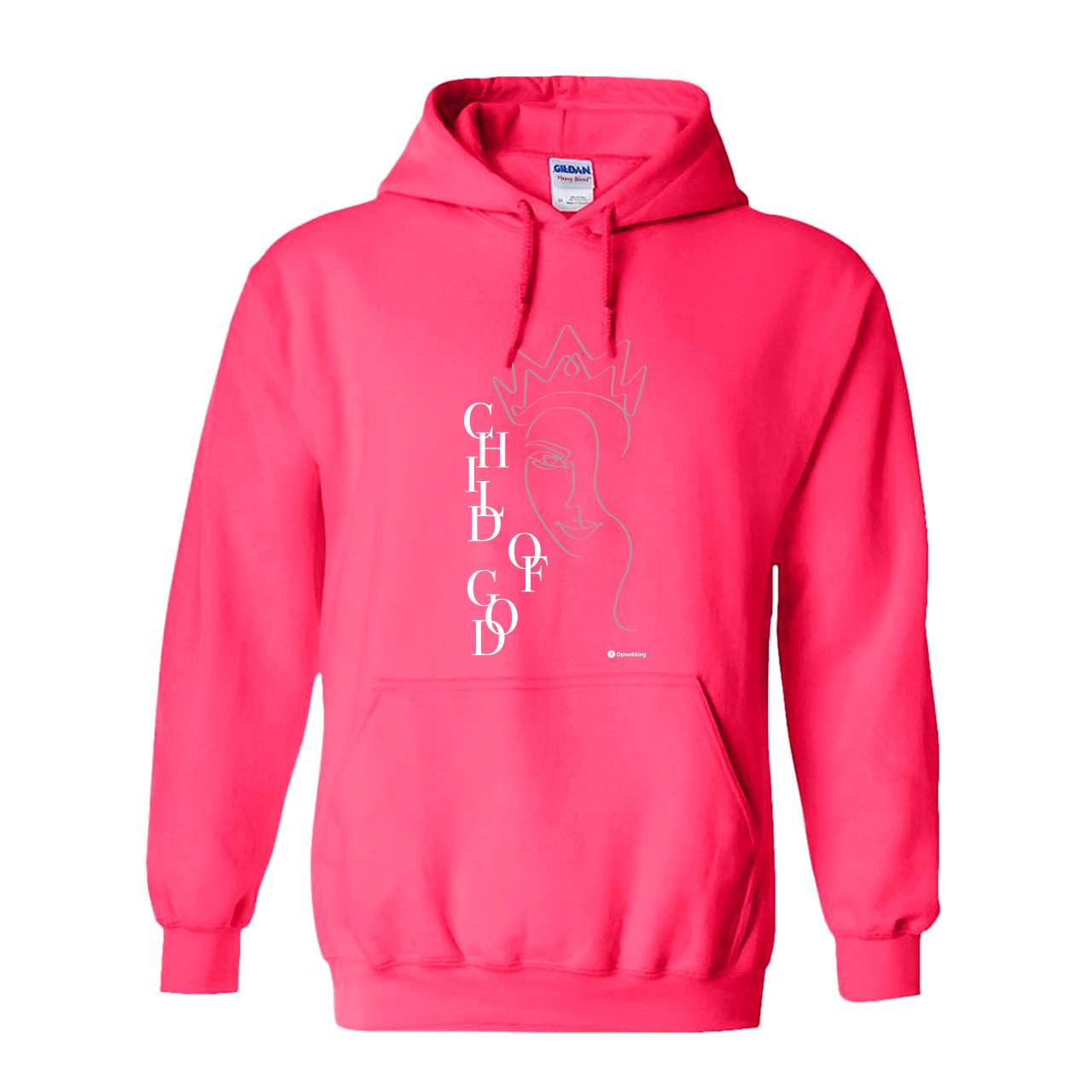 Hoodie Child of God Roze Hoodie Child of God Roze