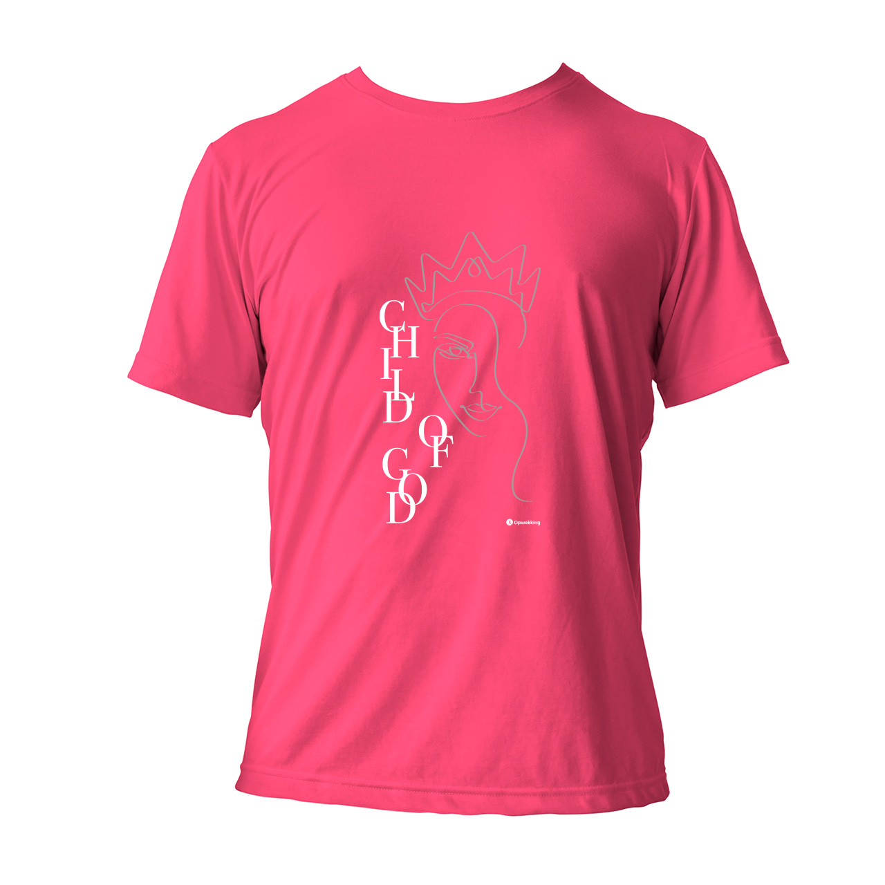T-shirt Child of God Roze T-shirt Child of God Roze