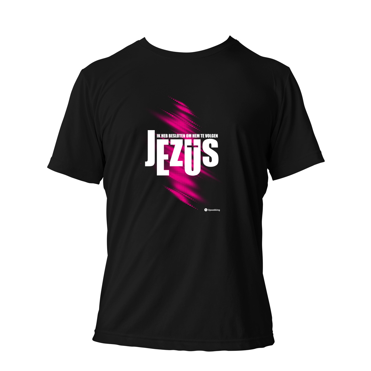 T-Shirt Ik heb besloten Roze op Zwart T-Shirt Ik heb besloten Roze op Zwart