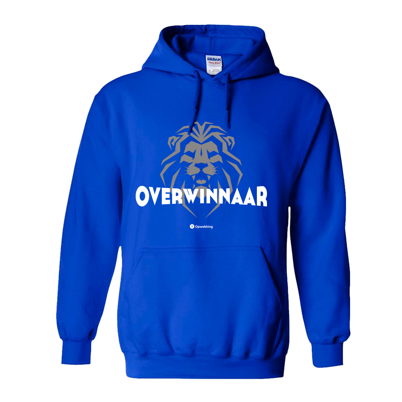 Hoodie Overwinnaar Blauw Hoodie Overwinnaar Blauw