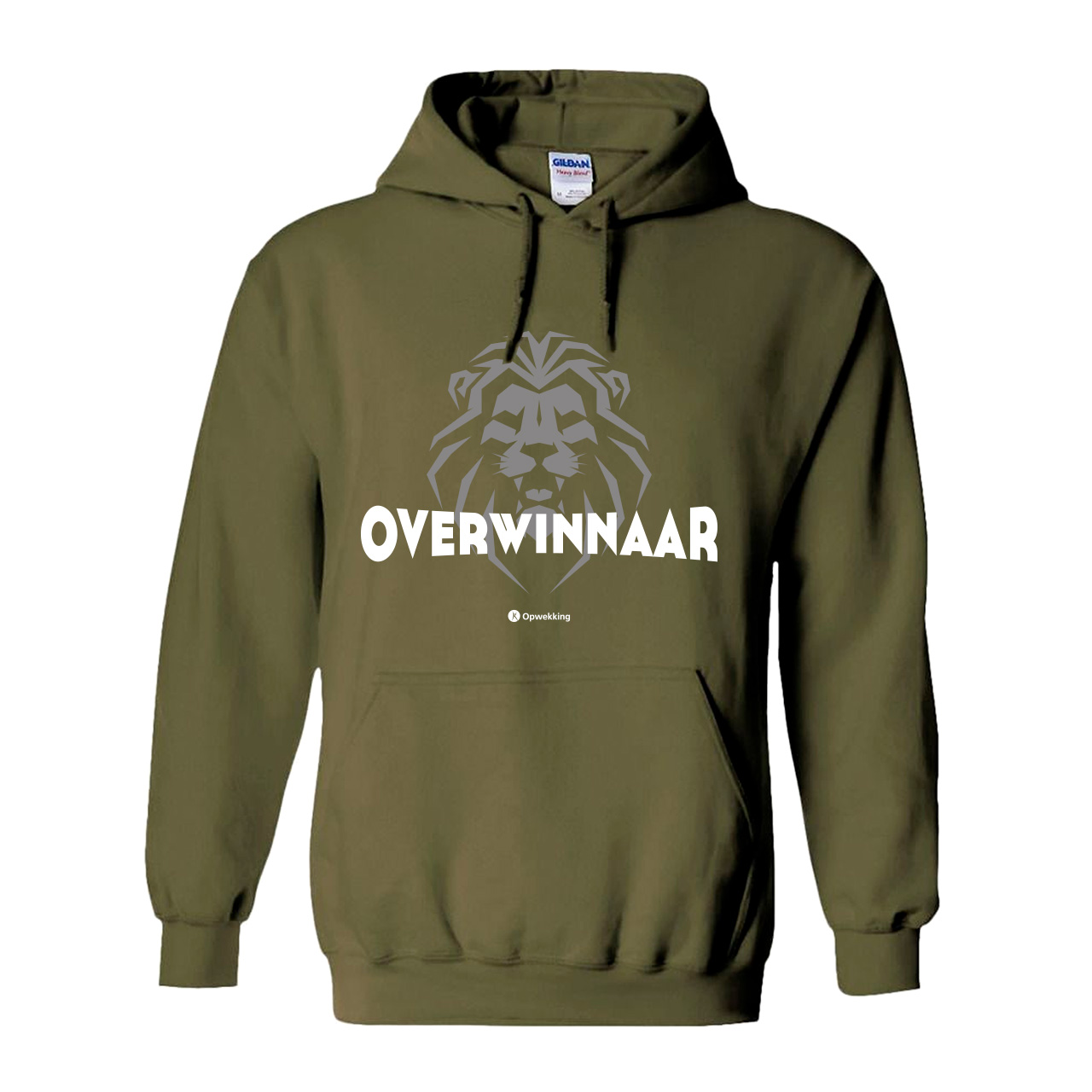 Hoodie Overwinnaar Groen Hoodie Overwinnaar Groen