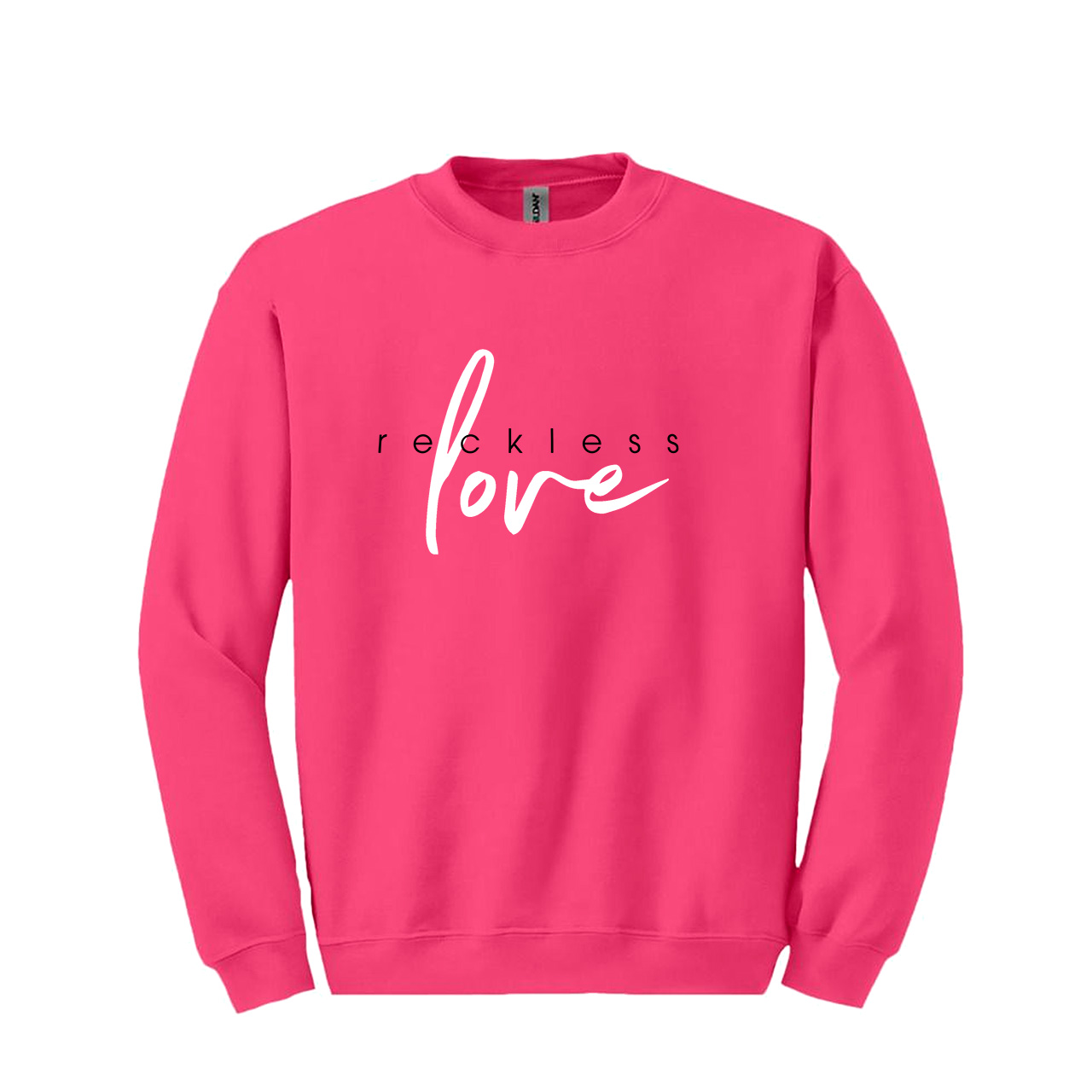 Trui Reckless love Roze Trui Reckless love Roze