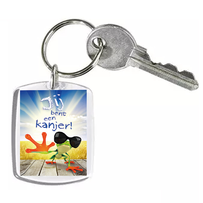Sleutelhanger Jij bent een kanjer! - voordeel Sleutelhanger Jij bent een kanjer! - voordeel