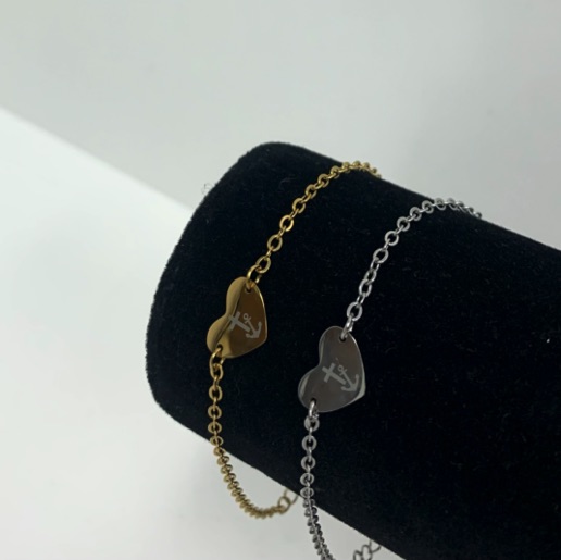 MA47201 - MA47202 - Armband hartje - geloof hoop liefde MA47201 - MA47202 - Armband hartje - geloof hoop liefde