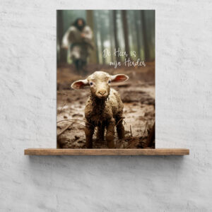 Plexiglas A3 Heer is mijn Herder