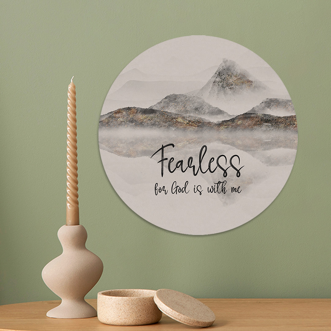 MA39259 - muurcirkel 30 cm Fearless MA39259 - muurcirkel 30 cm Fearless