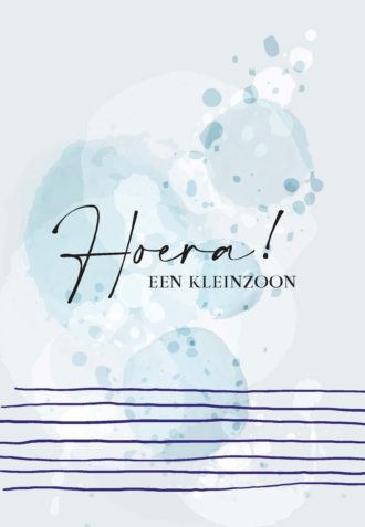 MA55011 - Wenskaart 'Een kleinzoon'