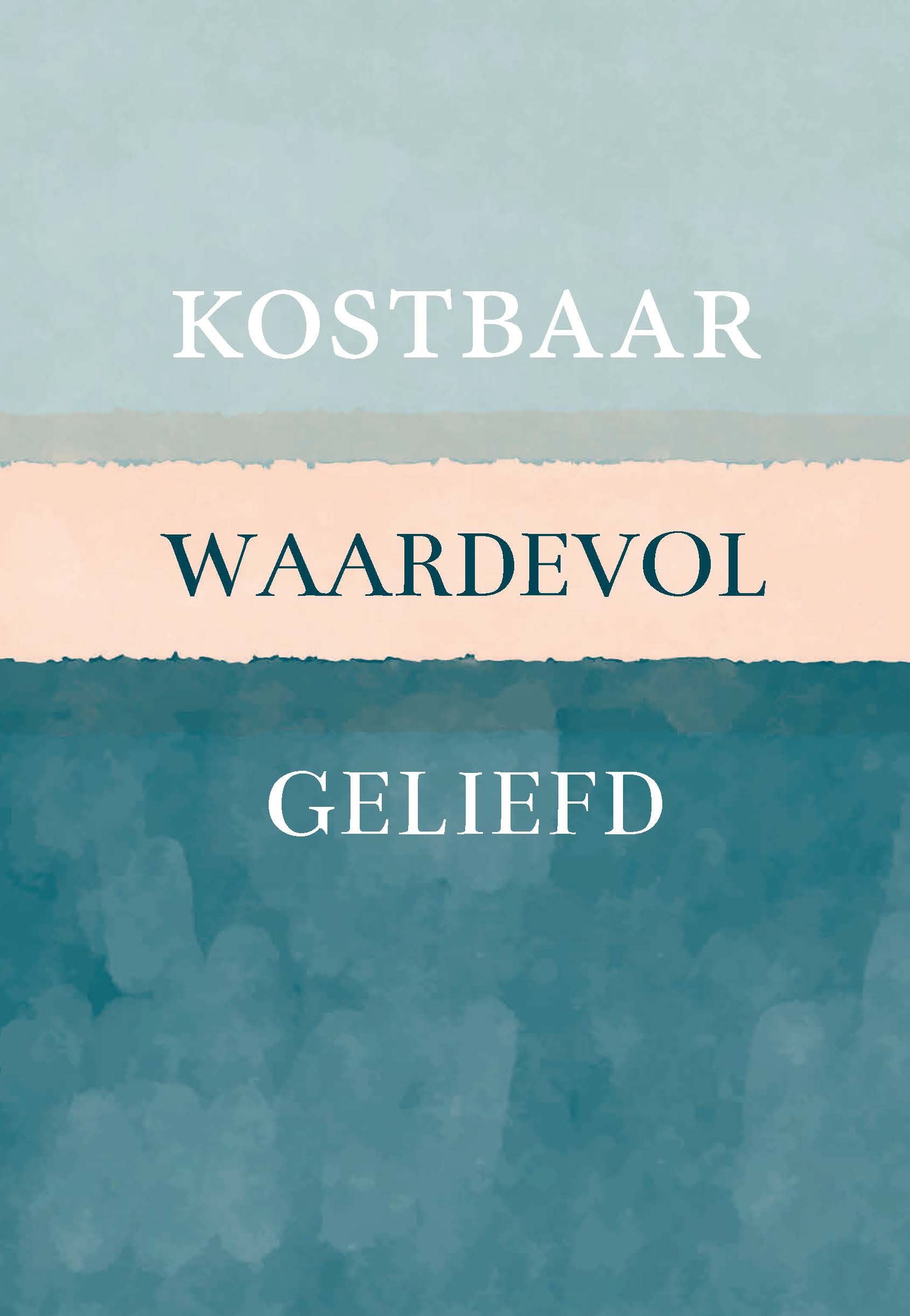 MA55014 - Wenskaart 'Kostbaar, waardevol, geliefd' MA55014 - Wenskaart 'Kostbaar, waardevol, geliefd'