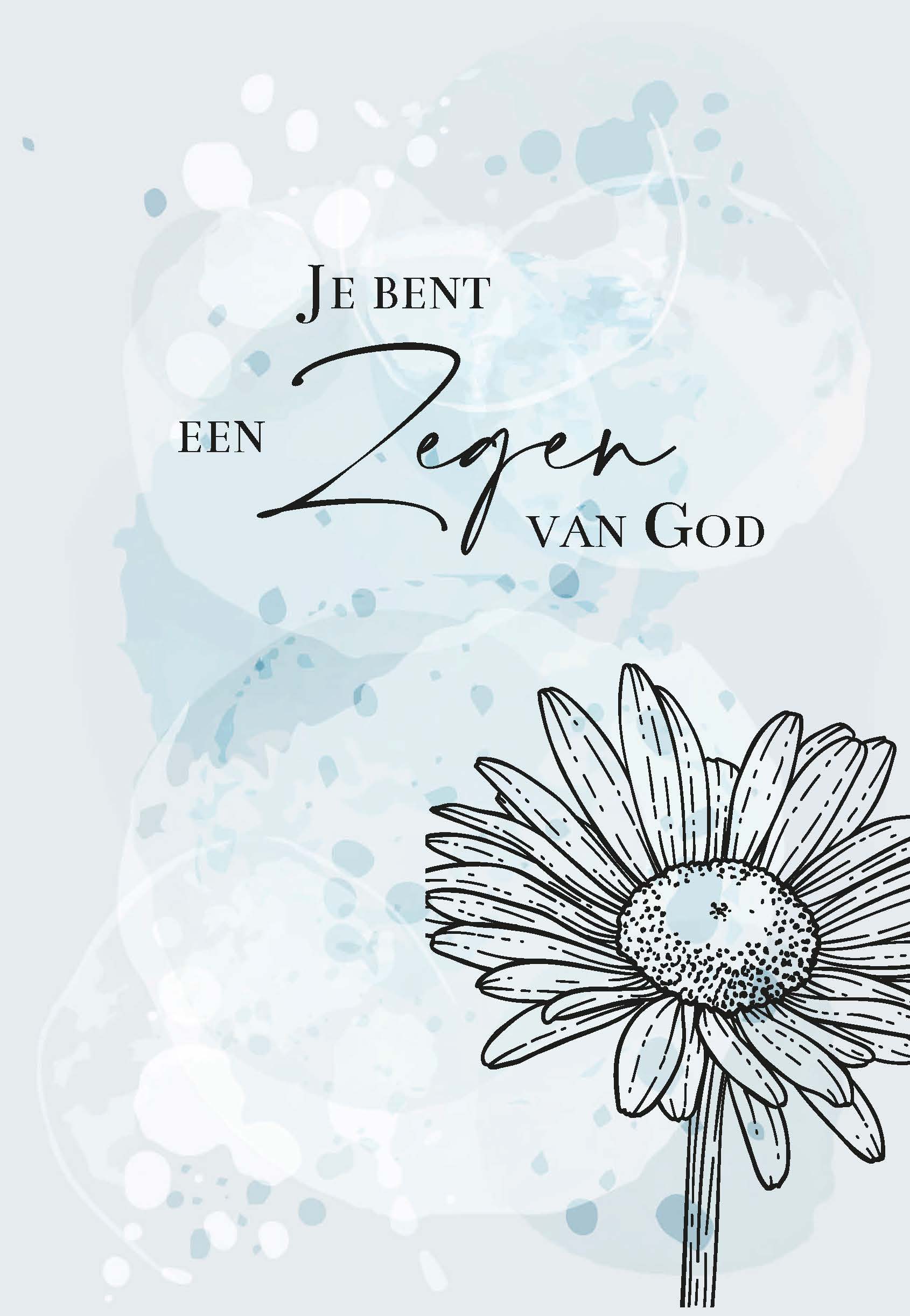 MA55023 - Wenskaart 'Zegen van God' MA55023 - Wenskaart 'Zegen van God'