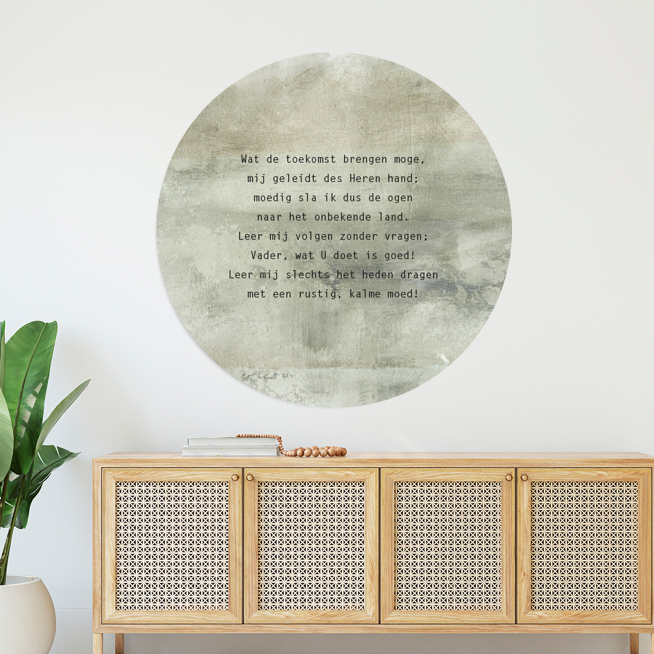 MA39461 Muurcirkel 'wat de toekomst brengen moge'