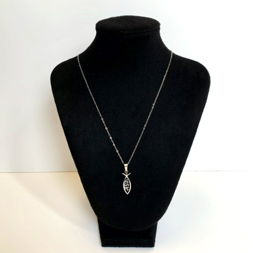 MA47004 - Ketting Visje Jezus - Zilver MA47004 - Ketting Visje Jezus - Zilver