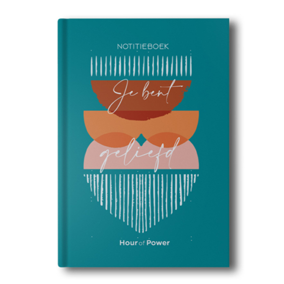 Notitieboek Je bent geliefd - Hour of Power Notitieboek Je bent geliefd - Hour of Power