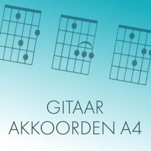 Gitaar akkoorden (A4)